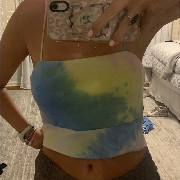 Tie dye crop top from boutique - Picture 3 of 3